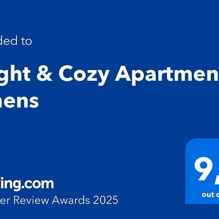 Bright & Cozy Apartment, Athens-3